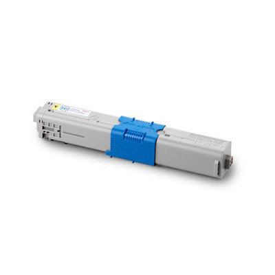 Afbeelding van Qi OKI C301/C321 (44973533) Toner Geel