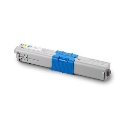 Afbeelding van Qi OKI C530 (44469722) Toner Geel