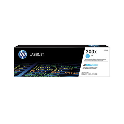 Afbeelding van Origineel HP 203X (CF541X) Toner Cyaan
