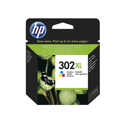 Afbeelding van Origineel HP 302XL (F6U67AE) Inktcartridge Kleur