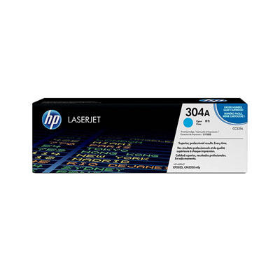 Afbeelding van Origineel HP 304A (CC531A) Toner Cyaan