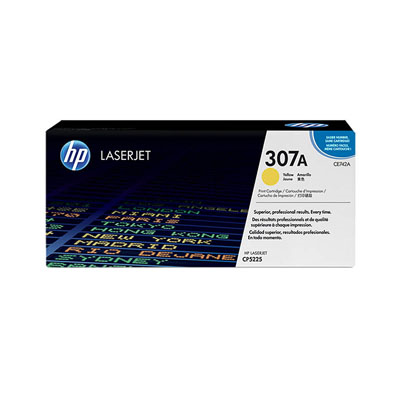 Afbeelding van Origineel HP 307A (CE742A) Toner Geel