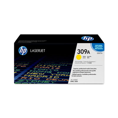 Afbeelding van Origineel HP 309A (Q2672A) Toner Geel