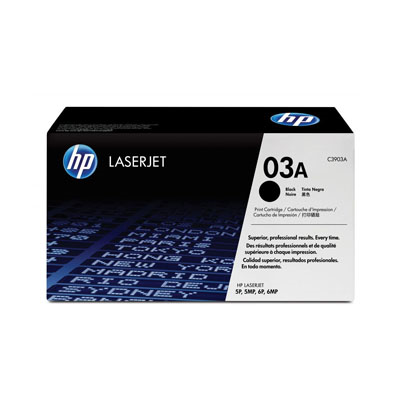 Afbeelding van Origineel HP 03A (C3903A) Toner Zwart