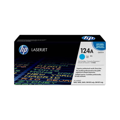 Afbeelding van Origineel HP 124A (Q6001A) Toner Cyaan