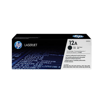 Afbeelding van Origineel HP 12A (Q2612A) Toner Zwart