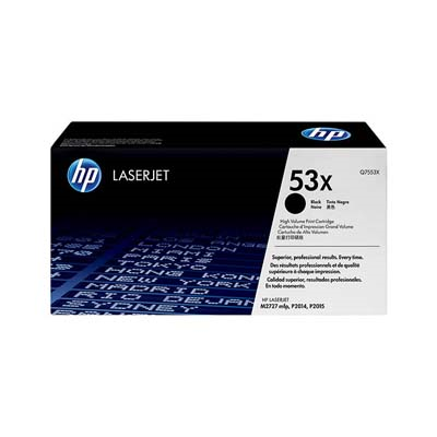 Afbeelding van Origineel HP 53X (Q7553X) Toner Zwart