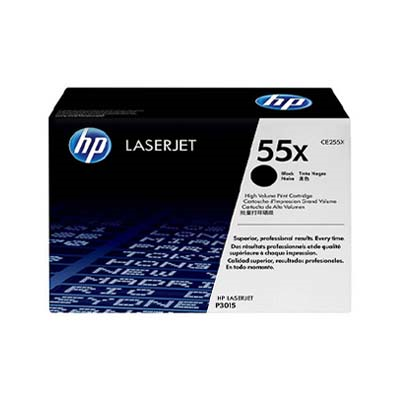 Afbeelding van Origineel HP 55X (CE255X) Toner Zwart