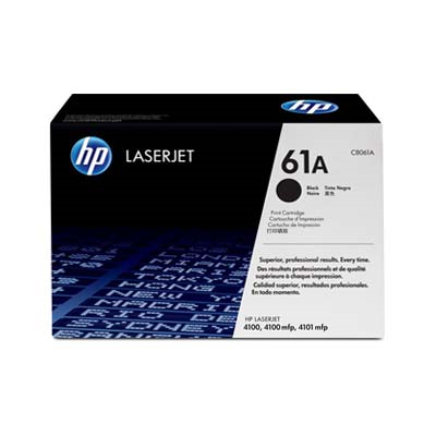 Afbeelding van Origineel HP 61X (C8061X) Toner Zwart