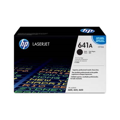 Afbeelding van Origineel HP 641A (C9720A) Toner Zwart