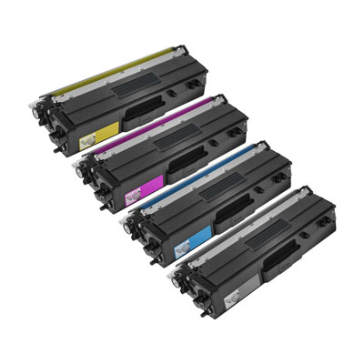 Afbeelding van Huismerk Brother TN-421BK Toner Multipack 4-Pack