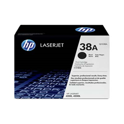 Afbeelding van Origineel HP 38A (Q1338A) Toner Zwart