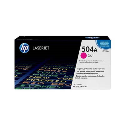 Afbeelding van Origineel HP 504A (CE253A) Toner Magenta