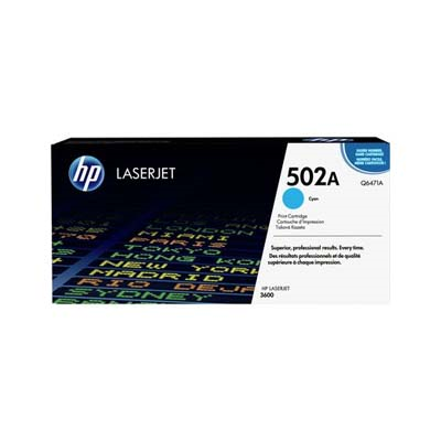 Afbeelding van Origineel HP 502A (Q6471A) Toner Cyaan