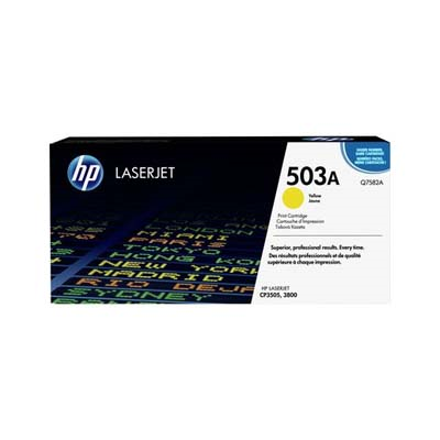 Afbeelding van Origineel HP 503A (Q7582A) Toner Geel