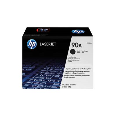 Afbeelding van Origineel HP 90 (CE390A) Toner Zwart