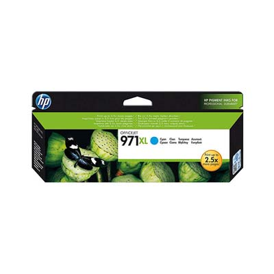 Afbeelding van Origineel HP 971XL (CN626AE) Inktcartridge Cyaan