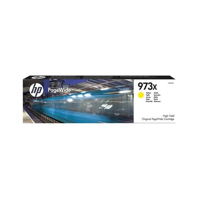 Afbeelding van Origineel HP 973X (F6T83AE) Inktcartridge Geel