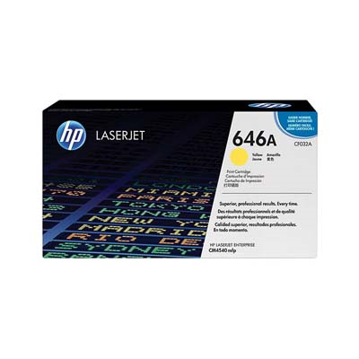 Afbeelding van Origineel HP 646A (CF032A) Toner Geel