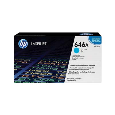Afbeelding van Origineel HP 646A (CF031A) Toner Cyaan