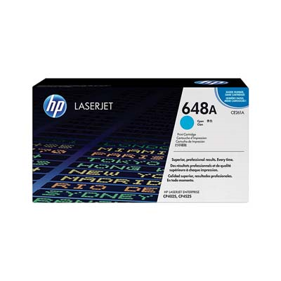 Afbeelding van Origineel HP 648A (CE261A) Toner Cyaan