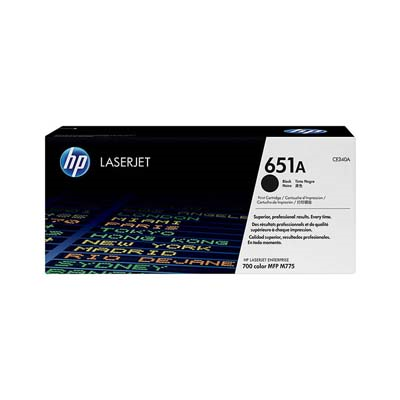 Afbeelding van Origineel HP 651A (CE340A) Toner Zwart
