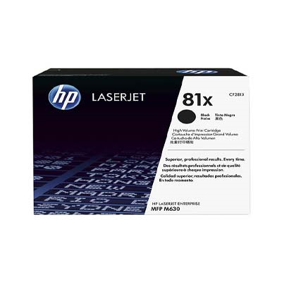 Afbeelding van Origineel HP 81X (CF281X) Toner Zwart