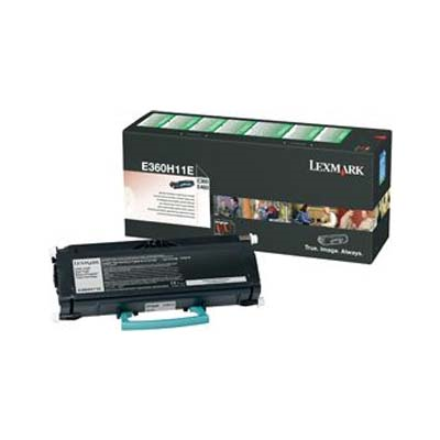 Afbeelding van Origineel Lexmark E360H11E Toner Zwart