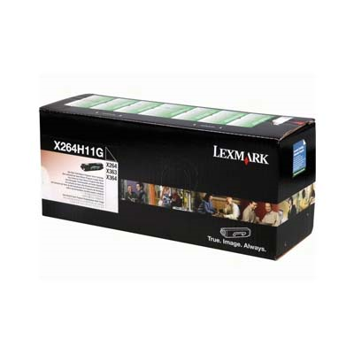 Afbeelding van Origineel Lexmark X264H11G Toner Zwart