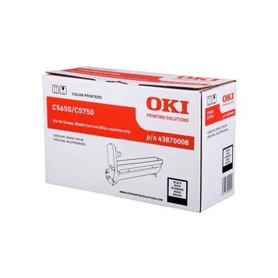 Afbeelding van Origineel Oki C5650/5750 (43870008) Drum Zwart