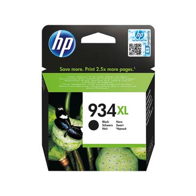 Afbeelding van Origineel HP 934XL (C2P23AE) Inktcartridge Zwart