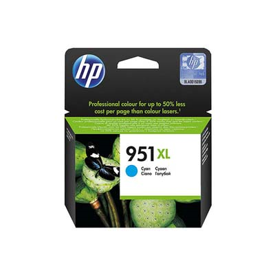 Afbeelding van Origineel HP 951XL (CN046AE) Inktcartridge Cyaan