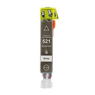 Afbeelding van Qi Canon CLI-521GY Inktcartridge Grijs