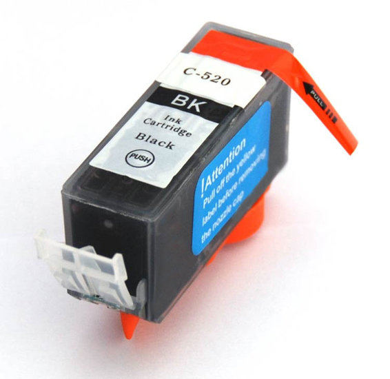 Afbeelding van Qi Canon PGI-520BK (2932B001) Inktcartridge Zwart