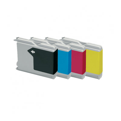 Afbeelding van Qi Brother LC-1000/LC-970 Inktcartridge Multipack 4-Pack