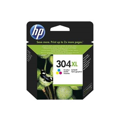 Afbeelding van Origineel HP 304XL (N9K07AE) Inktcartridge Kleur 