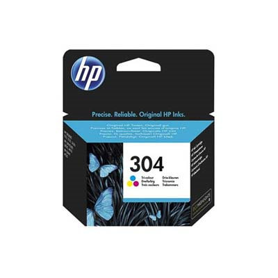 Afbeelding van Origineel HP 304 (N9K05AE) Inktcartridge Kleur