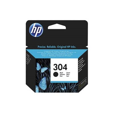 Afbeelding van Origineel HP 304 (N9K06AE) Inktcartridge Zwart