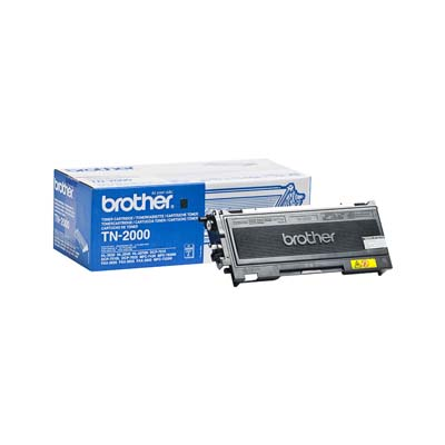 Afbeelding van Origineel Brother TN-2000 Toner Zwart