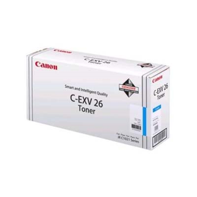 Afbeelding van Origineel Canon C-EXV26C Toner (1659B006) Cyaan