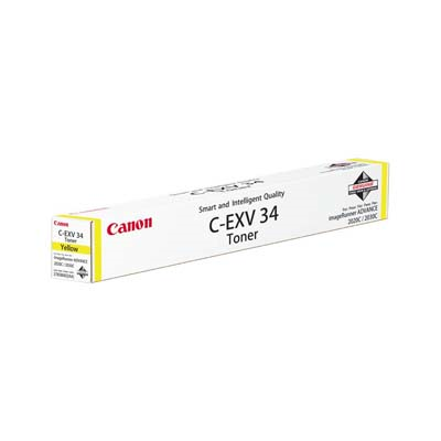 Afbeelding van Origineel Canon C-EXV34Y (3785B002) Toner Geel