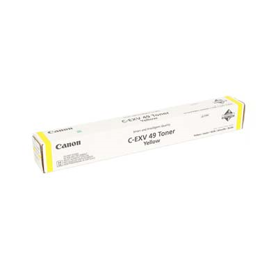 Afbeelding van Origineel Canon C-EXV49Y (8527B002) Toner Geel