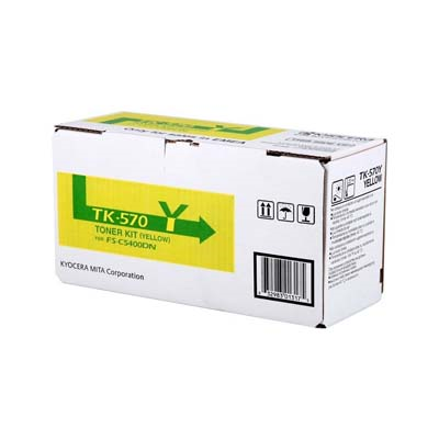 Afbeelding van Origineel Kyocera TK-570Y (1T02HGAEU0) Toner Geel