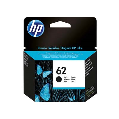 Afbeelding van Origineel HP 62 (C2P04AE) Inktcartridge Zwart