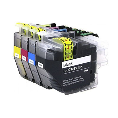 Afbeelding van Qi Brother LC-3213XL Inktcartridge Mutipack 4-Pack