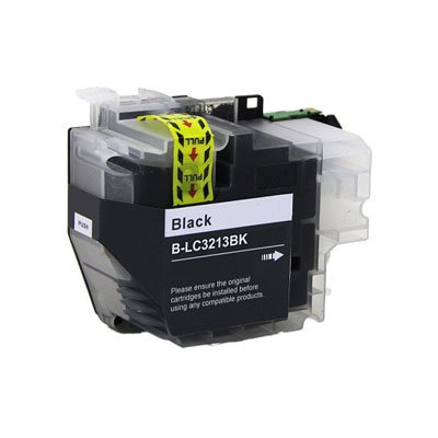 Afbeelding van Qi Brother LC-3213XLBK Inktcartridge Zwart