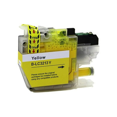 Afbeelding van Qi Brother LC-3213XLY Inktcartridge Geel