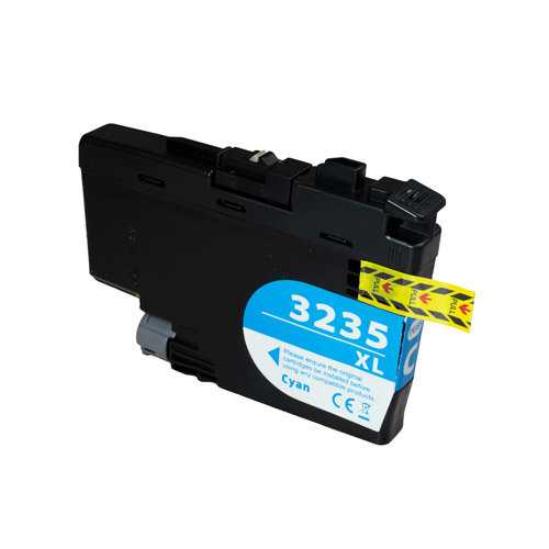 Afbeelding van Qi Brother LC-3235XLC Inktcartridge Cyaan