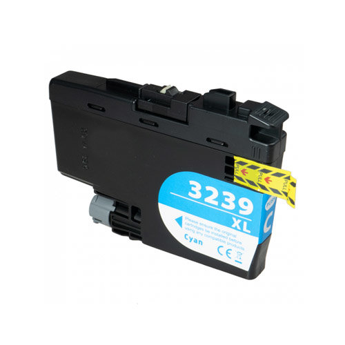 Afbeelding van Qi Brother LC-3239XLC Inktcartridge Cyaan