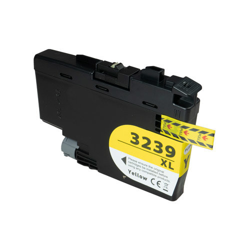 Afbeelding van Qi Brother LC-3239XLY Inktcartridge Geel